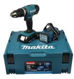 MAKITA DHP 453 RY2LJ Akku-Schlagbohrschrauber 18V 27/42Nm 2 Akkus 1,5Ah inkl. Ak