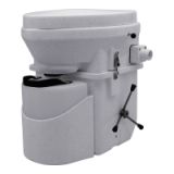 Natures Head Komposttoilette, 12V mit Spider Handle (Handkurbel)