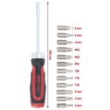 KS-Tools Ratschen-Schraubendreher Bit Set Set1  155-tlg.