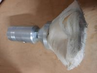 WIEDEMANN Polierkopf mit Aluaufnahme M33 und Alu-Polierverl�ngerung 120mm