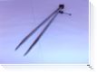HAGER Spitzzirkel mit festen Spitzen GL ca. 34 cm