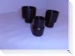 HAGER Einschlagfutter Set B 3-tlg. 30-50-70, M33, schwarz br