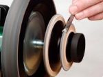 LA-120 TORMEK profilierte Lederabziescheibe